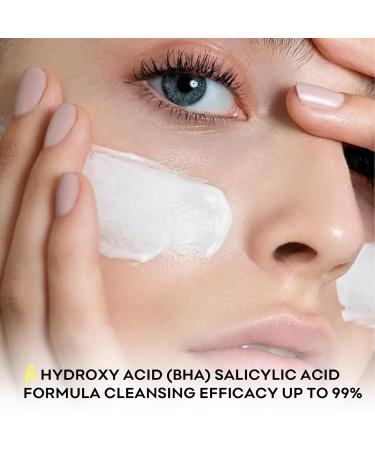 Salicylic Acid Face Cleanser | Daily Acne Wash for Oily & Sensitive Skin | 5.07 FL OZ - Remove Blackheads & Breakouts - Buy Online on GoSupps.com