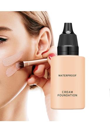 Makeup - Full Coverage Foundation 0.54 Fl Oz,Long Lasting Waterproof Multi-purpose Matte Foundation, Tint for Most Skin Types Zorq