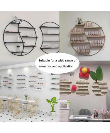 Pr sentoir Mural en m tal pour Vernis Ongles tag re combin e pour Salon de manucure (Noir C) Noir C - Buy Online on GoSupps.com