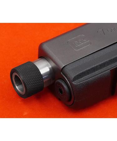 Lethal-Eye Glock Barrel Thread Protector 1/2x28 Black 9mm 357 Sig 11mm Length  fits Lone Wolf and Other Threaded Barrels - Buy Online on GoSupps.com