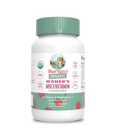 Vitamins for Women | USDA Organic | Vegan Womens Vitamins | Immune Support Daily Women's Multivitamin | Hair Skin and Nail Gummy Vitamins for Women | 60 Count - Buy Online on GoSupps.com