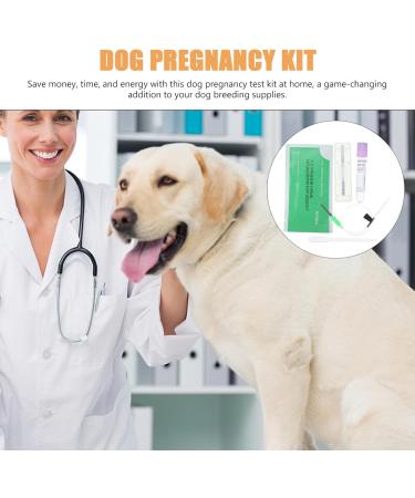 Yardwe Dog Pregnancy Test Kit | Rapid Relaxin Canine Pregnancy Test Strip for Home & Clinic | Fast, Accurate & Easy to Use Results - Buy Online on GoSupps.com