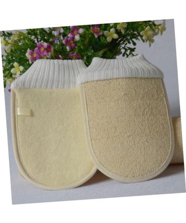 Beaupretty Exfoliating Loofah Sponge Pads - 2pcs Scrubber & Massage Brush for Body Care | International Shipping Available - Buy Online on GoSupps.com