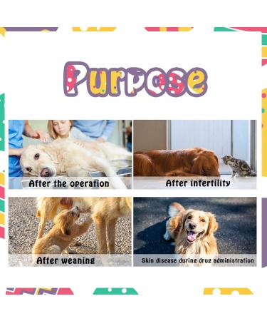 ZIMAOSHAN Dog Recovery Suit for Female/Male Dogs - Anti-Licking, Surgical Wound Protector, E-Collar Cone Alternative - S White Rabbit - Buy Online on GoSupps.com
