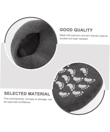 Beavorty 1 Pair Gel Socks Silicone Gel Women Sock Hair Beads Clip Supple Moisturizing Socks Lotion Socks Moisturizing Cotton Socks Cracked Feet Socks Gel Foot Covers Spa Vegetable Gel Boots - Buy Online on GoSupps.com