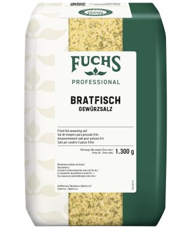 Fuchs Professional - Assaisonnement sal pour poisson frit | Aucun salage requis pour assaisonner le poisson frit | Qualit professionnelle pour les gros consommateurs | 1 3 kg dans un sac
