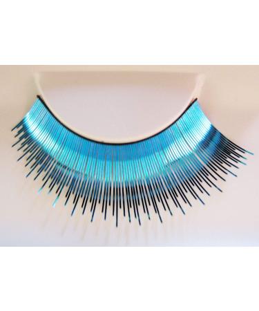 Eulenspiegel 000175 Light Blue Metallic Eyelashes - 1 ml Special Glue & Instructions | Shop Internationally! - Buy Online on GoSupps.com
