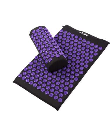 Buy TPE Sponge Acupuncture Massage Pad & Pillow Set for Pain Relief - Yoga Mat Ideal for International Shipping - Buy Online on GoSupps.com
