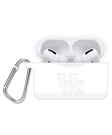 AFFINITY BANDS Kentucky Wildcats Engraved Silicone Case Cover Compatible with Apple AirPods Pro (White)