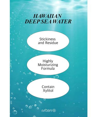 Quick Face Toner from Hawaii | Moisturizer & Pore Minimizer with Deep Sea Water Xylitol & Hyaluronic Acid | Korean Skin Care Facial Toner (5.07oz - Buy Online on GoSupps.com