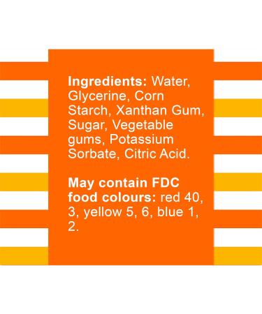 McCall's Liquid Gel Food Colour 4.5 oz Orange - Made in Canada - Buy Online on GoSupps.com