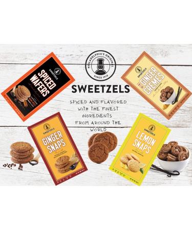 Sweetzels Ginger Snap Cookies - 16 oz - Pack of 2 - Buy Online on GoSupps.com