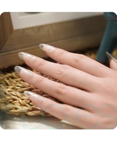  NOOVES NOOVES Nails Premium Precursed Gel Nail Polish - Magical - Clear | Semi-Permanent Gel Nail Strips | Gel Nail Stickers Semi-Permanent Gel Nail Stickers - Buy Online on GoSupps.com