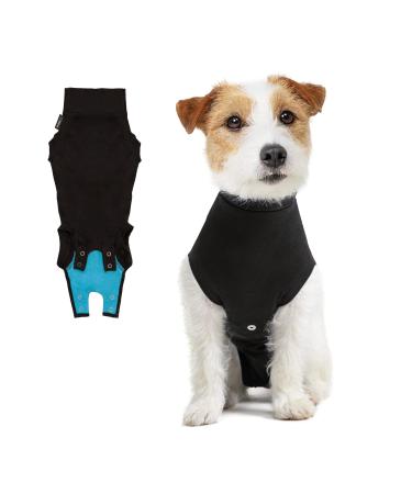 Suitical Recovery Suit Dog XXS Black Black XXS - Buy Online on GoSupps.com