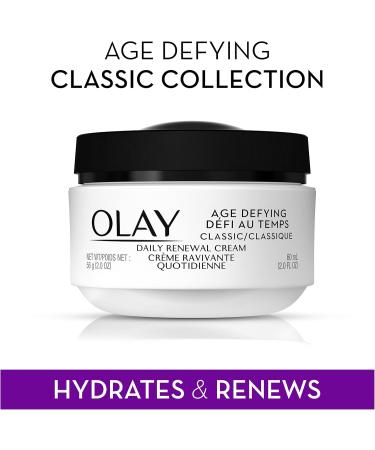 Olay Age Defy Skincare Holiday Pack: Face Cleanser 200 mL + Daily Facial Moisturizer 60 mL + Night Facial Cream 60 mL Total 3 Pieces Gift Set Age Defy Pack - Buy Online on GoSupps.com