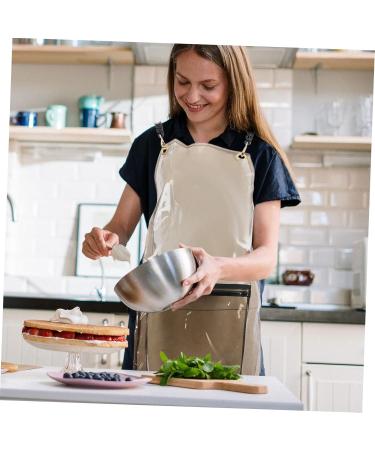 minkissy Work Jackets for Men Mens Overalls Work Dress Coveralls for Men Salon Apron Hairstylist Apron Barber Apron Hair Stylist Apron for Women Haircut Apron Accessories Man Hair Dye Tpu - Buy Online on GoSupps.com