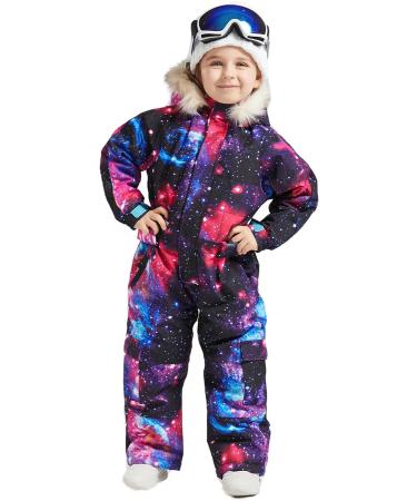 Bluemagic Kids 5T Star Snowsuit | Waterproof Ski Jacket & Overalls for Winter Outdoor Snowboarding - Buy Online on GoSupps.com