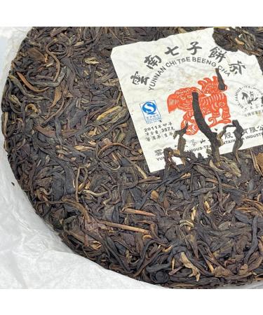 Pu-erh tea 2011 SIX FAMOUS TEA MOUNTAIN auspicious lion 357 Raw - Buy Online on GoSupps.com