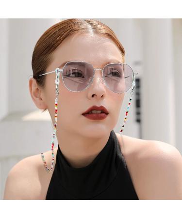 Buy HC 4 Pieces Eyeglass Chains with Pearls | Non-Slip Lanyards for Reading Glasses & Face Masks - Stylish & Functional Accessories - Buy Online on GoSupps.com