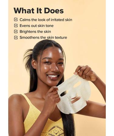 I DEW CARE Real Herb Calendula Sheet Mask | Brightening & Calming for Dry Skin | 10EA - International Shipping Available - Buy Online on GoSupps.com
