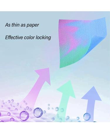 Laundry Sheets 100pcs Keep Clothes Original Colors Prevent Color Runs Fast Absorbtion Sheets for Home School or Apartment - Buy Online on GoSupps.com