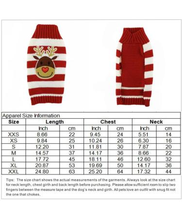 Christmas Dog Sweater | Warm Turtleneck Knitwear for Puppies | Reindeer Pattern Pet Care Gift - Buy Online on GoSupps.com