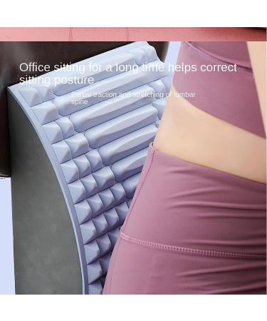 Neck & Back Stretcher - Adjustable Spine Board for Lower Back Pain Relief & Relaxation Yoga (Gray) - Buy Online on GoSupps.com