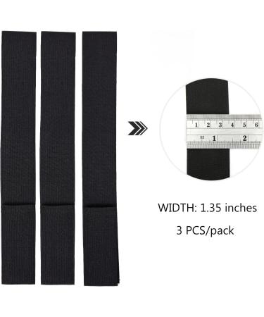Elastic Melt Band for Wig with Velcro 3.5cm Width - 3pcs Set for Laying Down Wigs and Edges - Buy Online on GoSupps.com