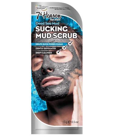 7TH HEAVEN FOR MEN SUCKING MUD SCRUB FACE MASK 1'S