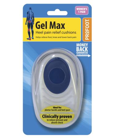 Profoot Gel Max Anti-Fatigue Heel Cushion Women Pair