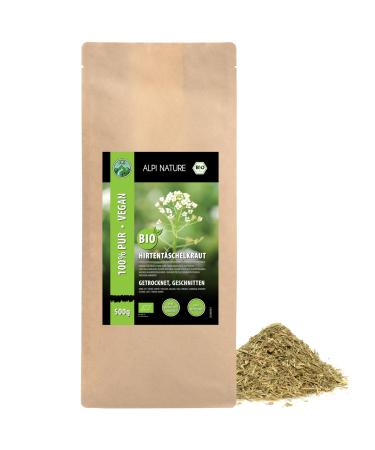 Alpi Investment OOD ORGANIC shepherds purse herb dried 500g shepherds purse herb organically cut shepherds purse herb from the wild collection shepherds purse herb 100 natural shepherds purse herb tea
