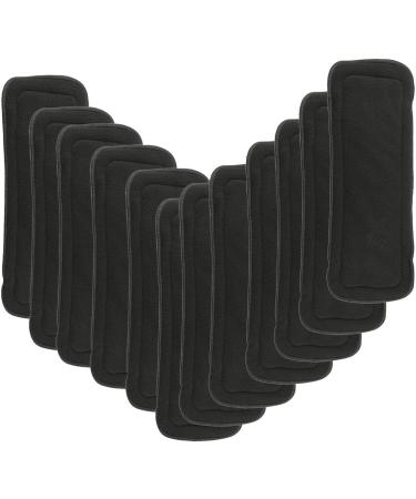 Happy Cherry Baby Tower Diaper - 12 Soft & Breathable Cotton Bamboo Cabbage Towels (Black) | Eco-Friendly Baby Care Products - Buy Online on GoSupps.com
