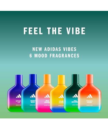 adidas Vibes Full Recharge Eau de Parfum 1.6 fl oz (Pack of 1) Notes of Fougere Cedar and Sage Unisex Fragrance Long Lasting Sporty Fragrance Travel Size Sage Cedar 1.6 Fl Oz (Pack of 1) - Buy Online on GoSupps.com