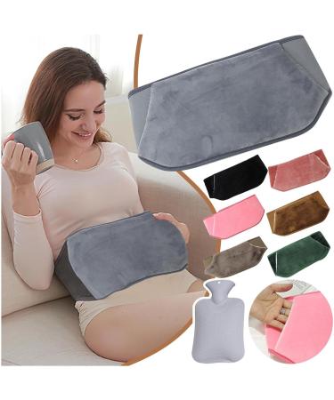 MAIES Hot Water Bottles with Plush Waist Cover | Winter Warmth & Pain Relief | International Shipping Available - Buy Online on GoSupps.com