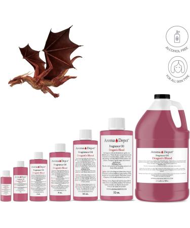 Aroma Depot 2oz Dragon Blood Spray Fragrance Oil - Versatile Scent for Candles Bath Bombs Skin Care & More | International Shipping Available - Buy Online on GoSupps.com