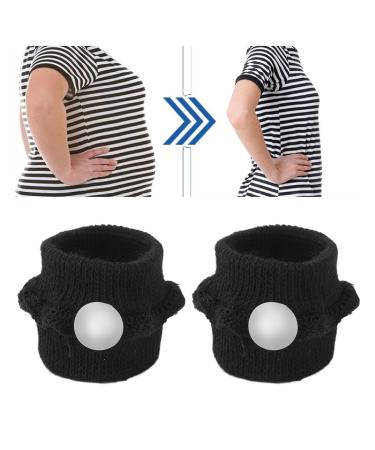 2-Piece Acupressure Bracelet Set | Appetite Control & Stress Relief | Nylon Wellness Jewelry - Buy Online on GoSupps.com