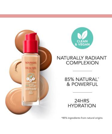 Bourjois - Healthy Mix Clean Foundation - 58 W Caramel - Buy Online on GoSupps.com