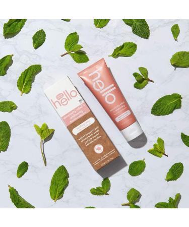 Hello Sensitivity Relief Whitening Toothpaste with Coconut Oil - Soothing Mint 4.7 oz - Buy Online on GoSupps.com