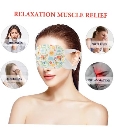 24 Pcs Healeved Non-Woven Fabric Sleep Eye Masks - Comfortable & Relaxing Facial Masks for Restful Sleep | International Shipping Available - Buy Online on GoSupps.com
