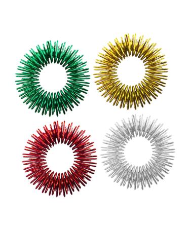 Healeved toy for children 15st children mini toys teen finger spiky finger reward in the classroom toys acupressure finger fear ring rings massage restless