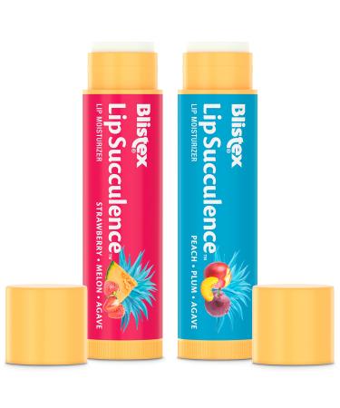 Blistex Lip Succulence Tropical - 2 Pack (0.15 oz Each) | Moisturizing Lip Balm - Buy Online on GoSupps.com