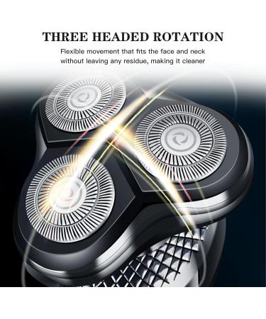 Neyared 4 in 1 Electric Razors for Men Cordless Rechargeable Mens Shavers Waterproof Wet/Dry with Led Display - Buy Online on GoSupps.com
