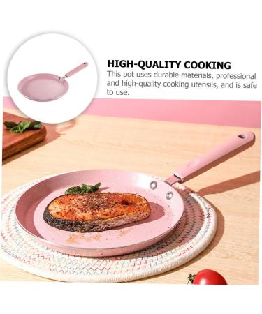 Milisten 3 Pcs Maifan Stone Pan Halberd Pot Metal Frying Kitchen Cookware Egg Omelet Pan Mini Stove Handle Frying Pan Skillet Mini Pancake Griddle Non Ceramics Aluminum Alloy with Cover 35X18.5CMx3pcs Pinkx3pcs - Buy Online on GoSupps.com