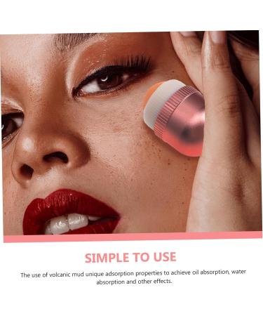 Didiseaon Volcanic Rock Oil Absorber Facial Massager Facial Skin Care Tool Face Massager Oil Absorption Roller - Buy Online on GoSupps.com