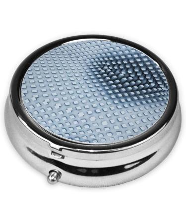 Cool Abstract Mini Pill Box | Travel Accessory & Pocket Organizer | Small Pill Organizer for Purse - Buy Online on GoSupps.com