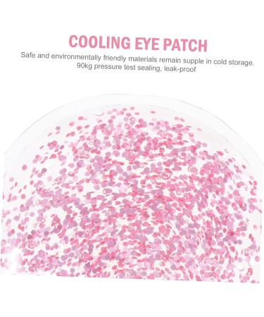 2pcs Eye Cooling Pads | Sleeping Eye Mask for Puffy Eyes | Cold Gel Pack for Massage | Useful Blindfold for Travel and Home Use - Pink - Buy Online on GoSupps.com