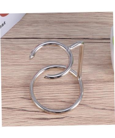 Minkissy Shaving Brush & Razor Holder Stand | Premium Beard Rack & Accessories for Men | Silver Medium Shaving Organizer - Buy Online on GoSupps.com