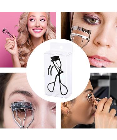 Eyelash Curler Handheld Eye Lash Curler Dramatically Curled Eyelashes Curler with Padded Handle for Long Lasting Effect Swimming Black-pvc Box - Buy Online on GoSupps.com