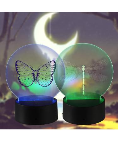 12 Pieces Clear Cast Acrylic Sheet 0.08 Inch Thick Panel Board for LED Light Base - Double Sided Protective Layer for Engraving DIY Craft Display (Round) - Buy Online on GoSupps.com