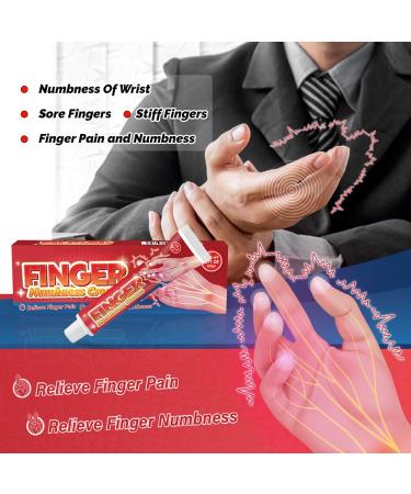 Finger Numbness Relief Topical Cream Hand Care Ointment for Hands and Feet Discomfort Specialized Pain and Numbness Treatment Relieve Finger Numbness - Buy Online on GoSupps.com